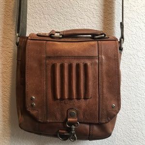 Fossil Brown Messenger Bag
